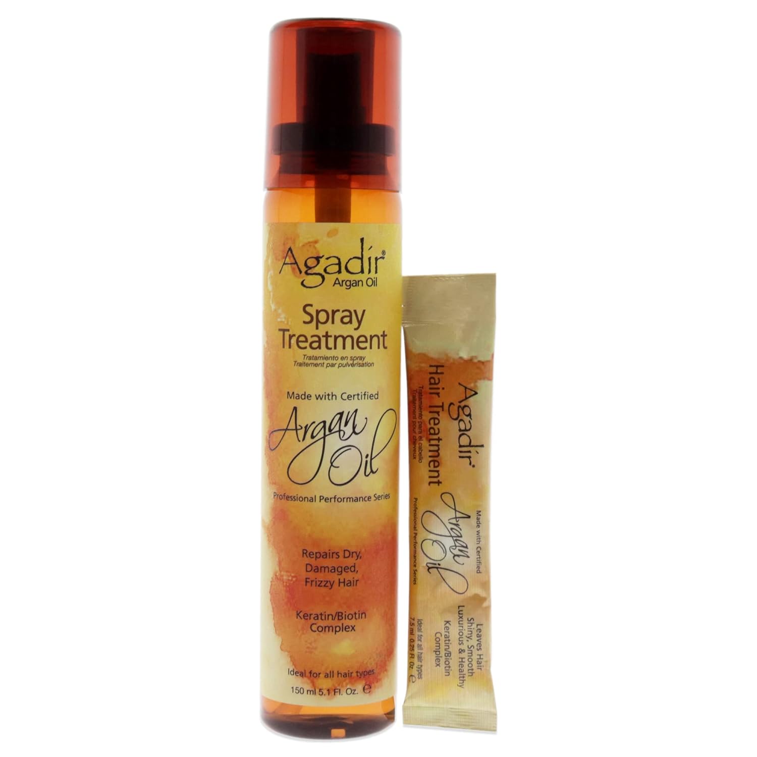 AGADIR Argan Oil Spray Treatment, 5.1 Fl Oz (Pack of 1)