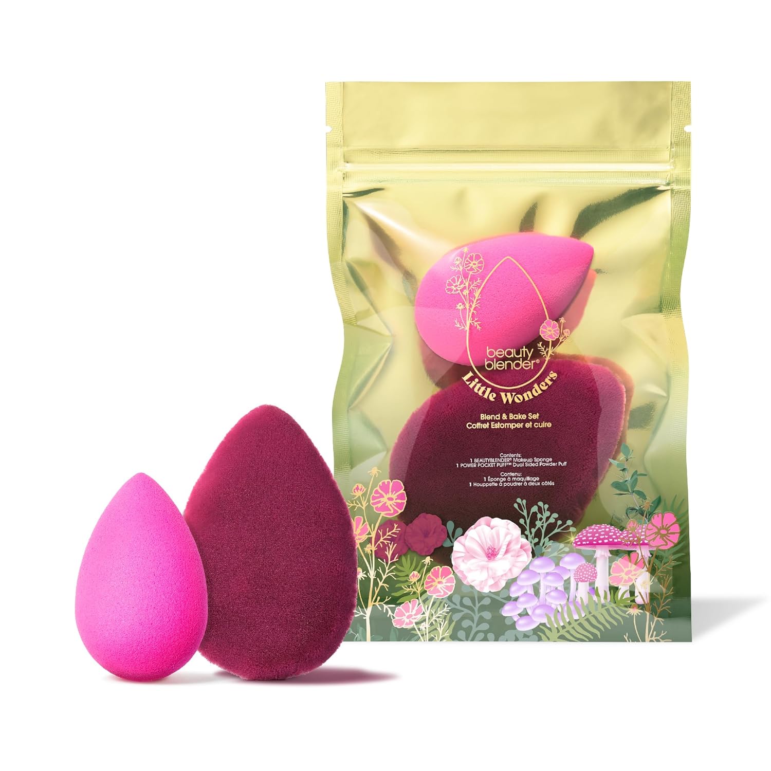 Beautyblender¨ | Little Wonders Blend & Bake Set | Blend Liquid Foundations, Powders and Creams | Streak Free Application | Vegan, Cruelty Free | Made in USA