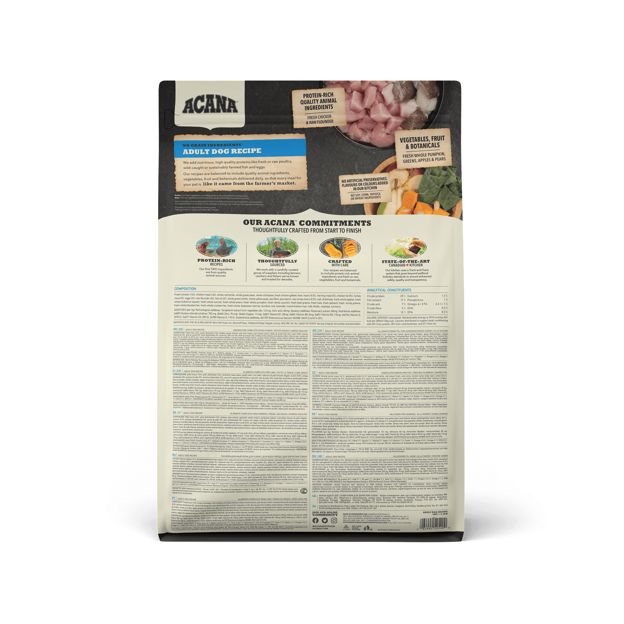 Acana Adult Dry Dog Food Recipe