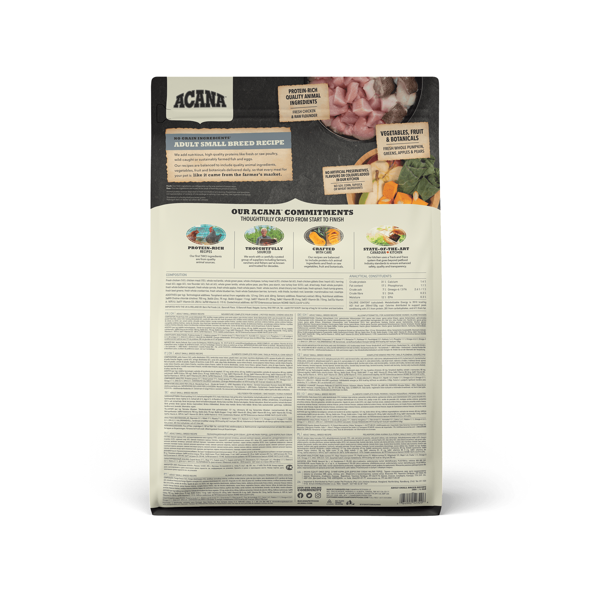 Acana Adult Small Breed Dry Dog Food