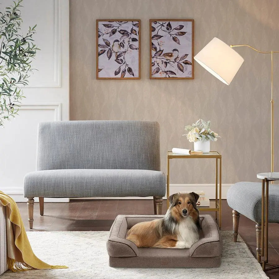 Bella 20"W Pet Couch Brown