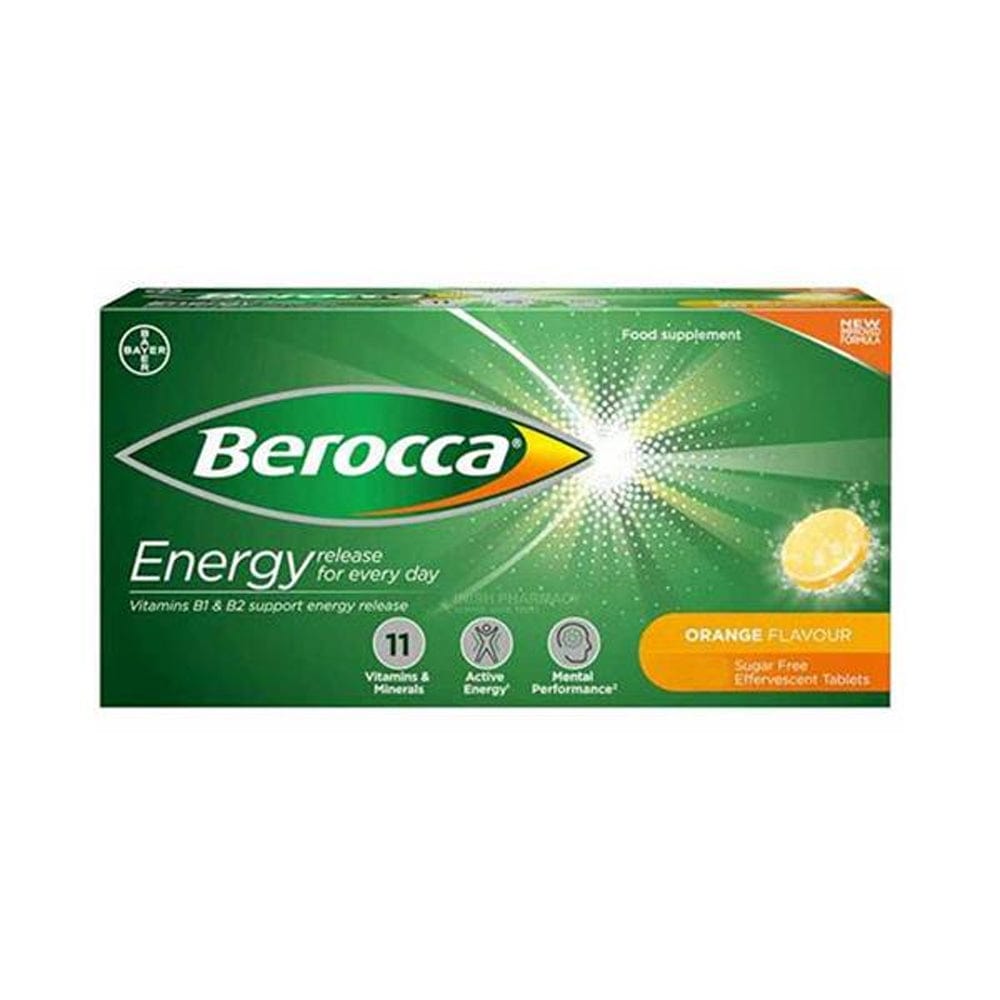 Berocca Effervescent Orange Flavoured Tablets 30's